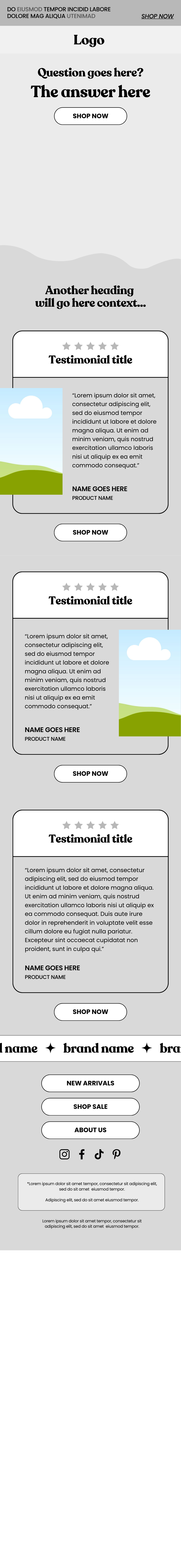 Figma Email Design Pack, 16 templates